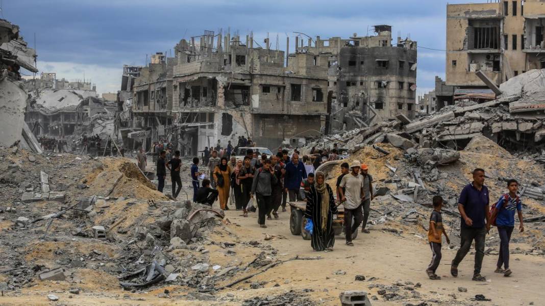 Gazze: Evlerine dönen insan manzaraları 11