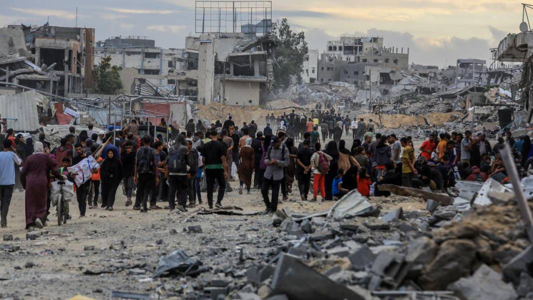 Gazze: Evlerine dönen insan manzaraları 19