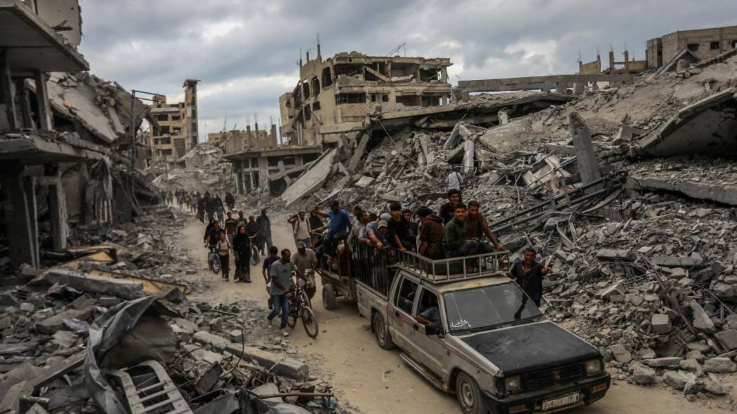 Gazze: Evlerine dönen insan manzaraları 20