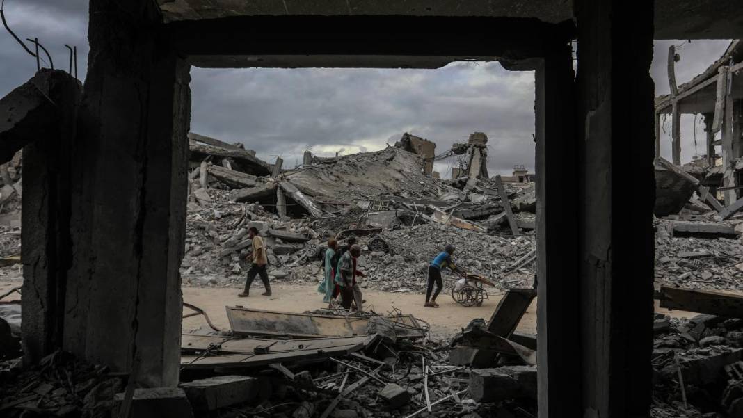 Gazze: Evlerine dönen insan manzaraları 28