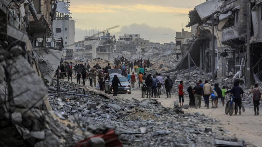 Gazze: Evlerine dönen insan manzaraları 6