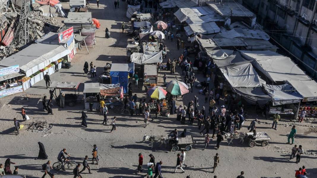 Han Yunus’ta hayat yeniden başladı, pazarlar canlandı 1