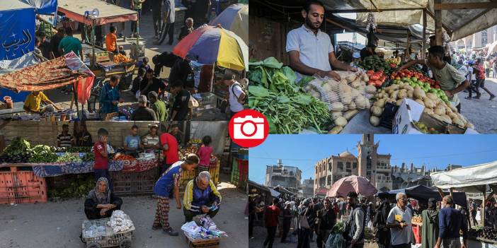 Han Yunus’ta hayat yeniden başladı, pazarlar canlandı