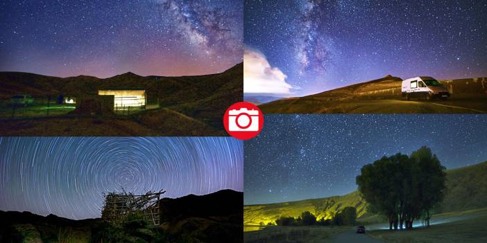 Bitlis'te yıldızlı gece