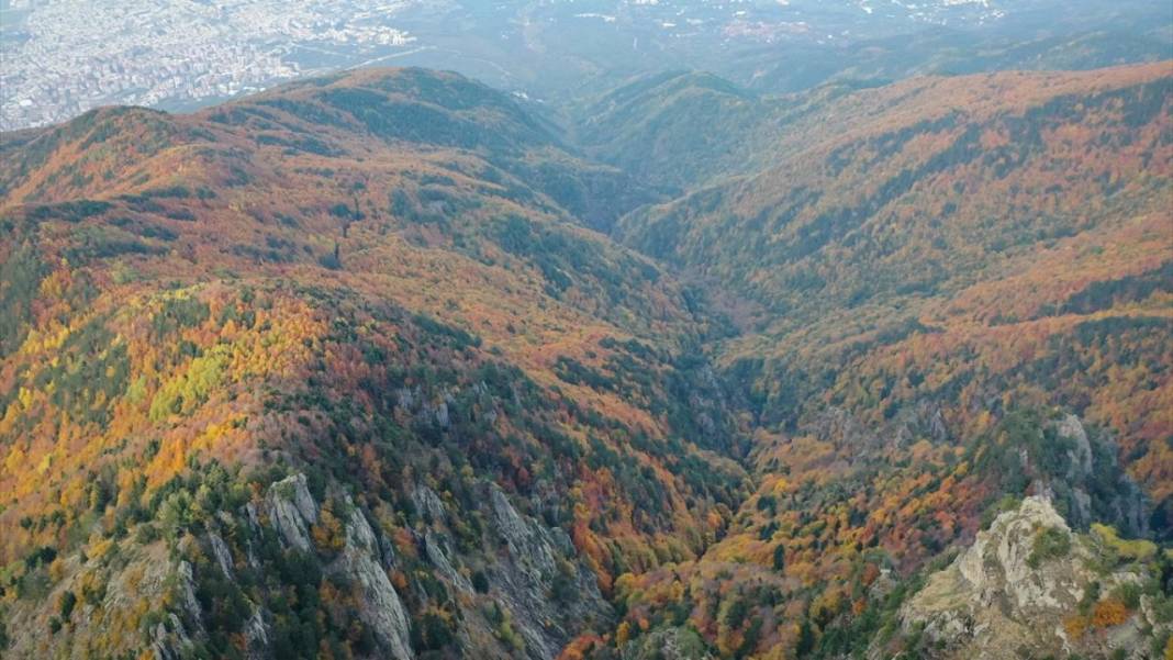Uludağ'da sonbahar renkleri hakim oldu 11