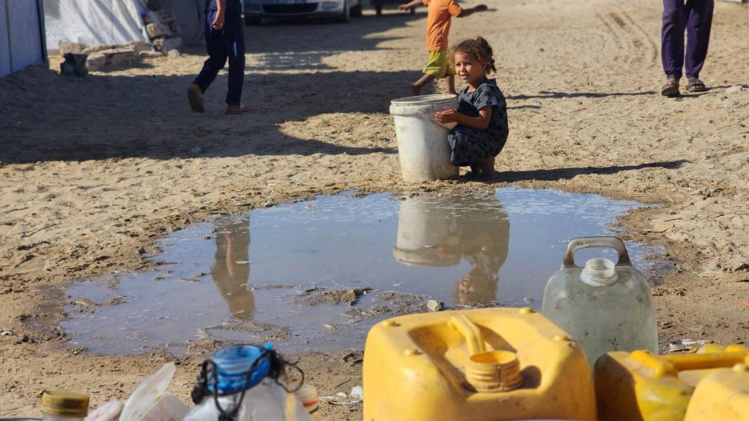 Gazze'deki su krizi devam ediyor 2