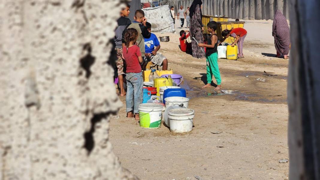 Gazze'deki su krizi devam ediyor 3