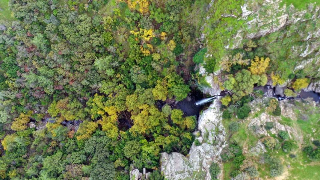 Yunt Dağları hazan rengine büründü 10