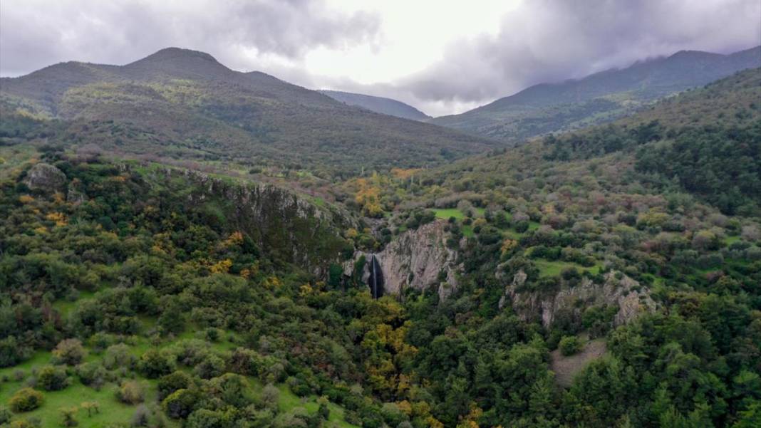 Yunt Dağları hazan rengine büründü 14