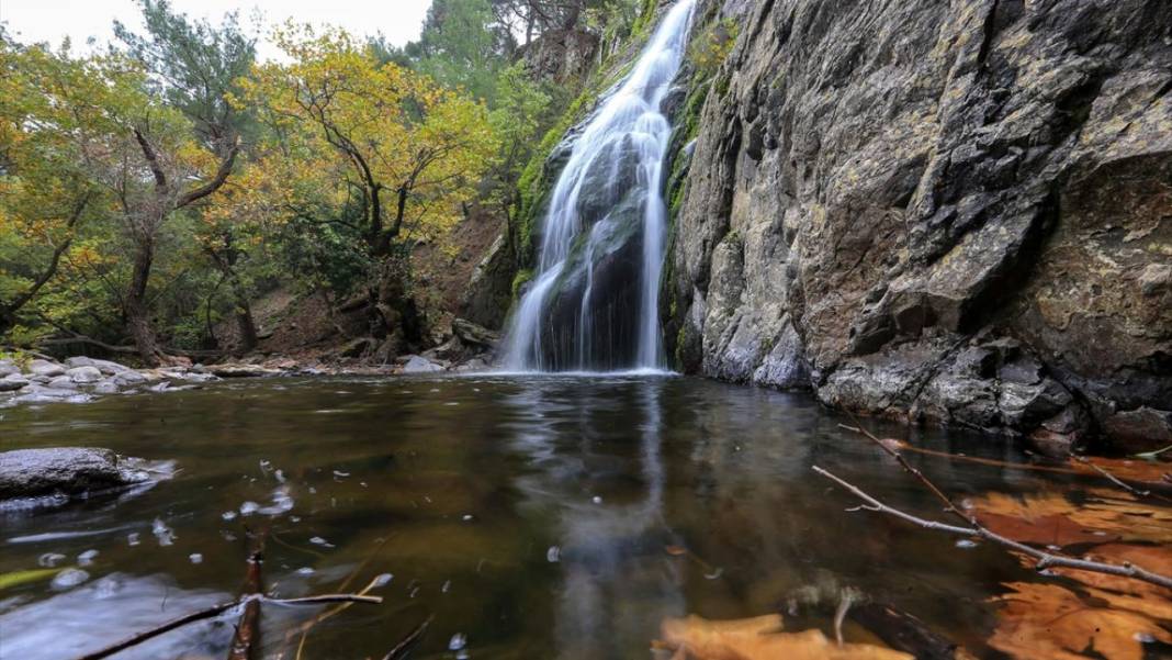 Yunt Dağları hazan rengine büründü 3