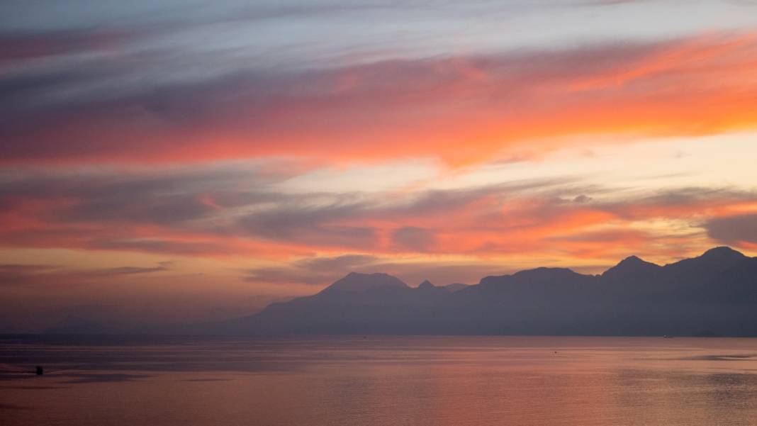 Antalya'da gün batımı 9