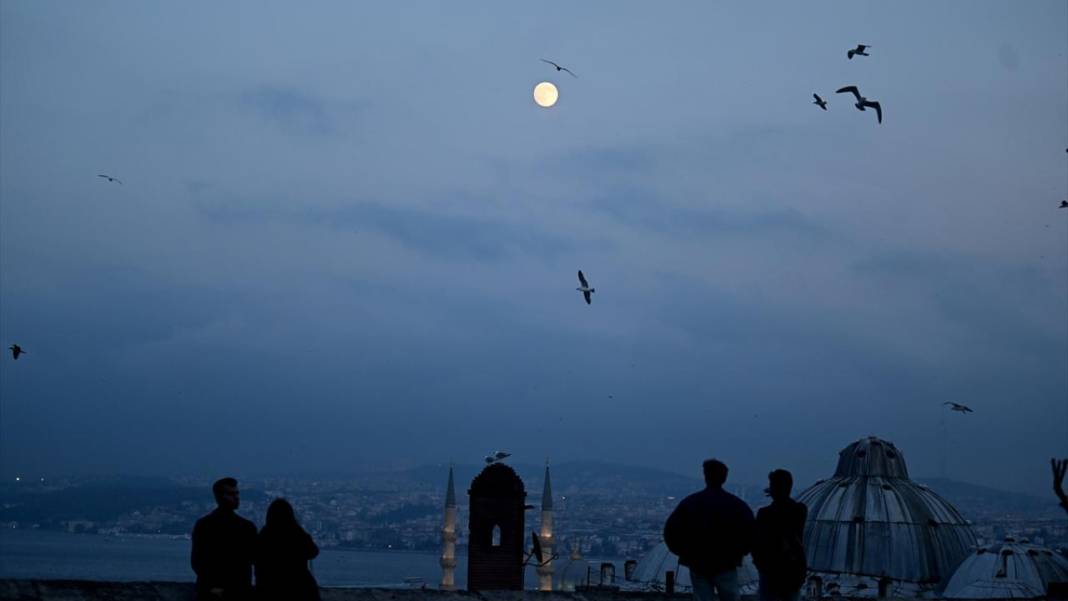 Türkiye'den Dolunay manzaraları 1