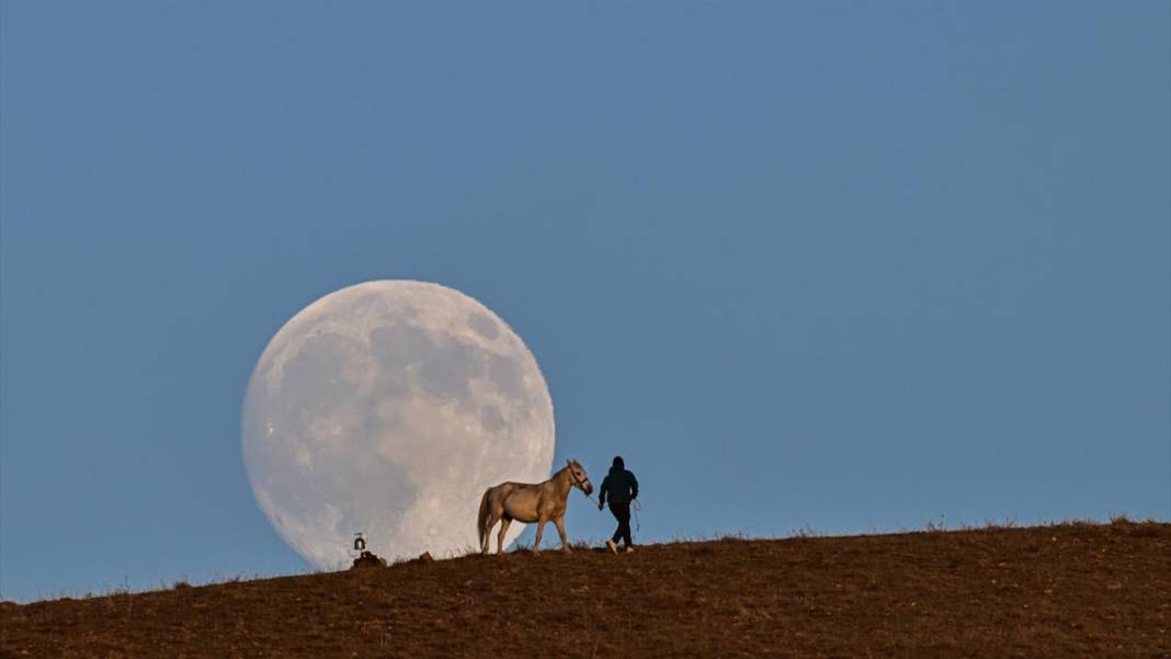 Türkiye'den Dolunay manzaraları 4