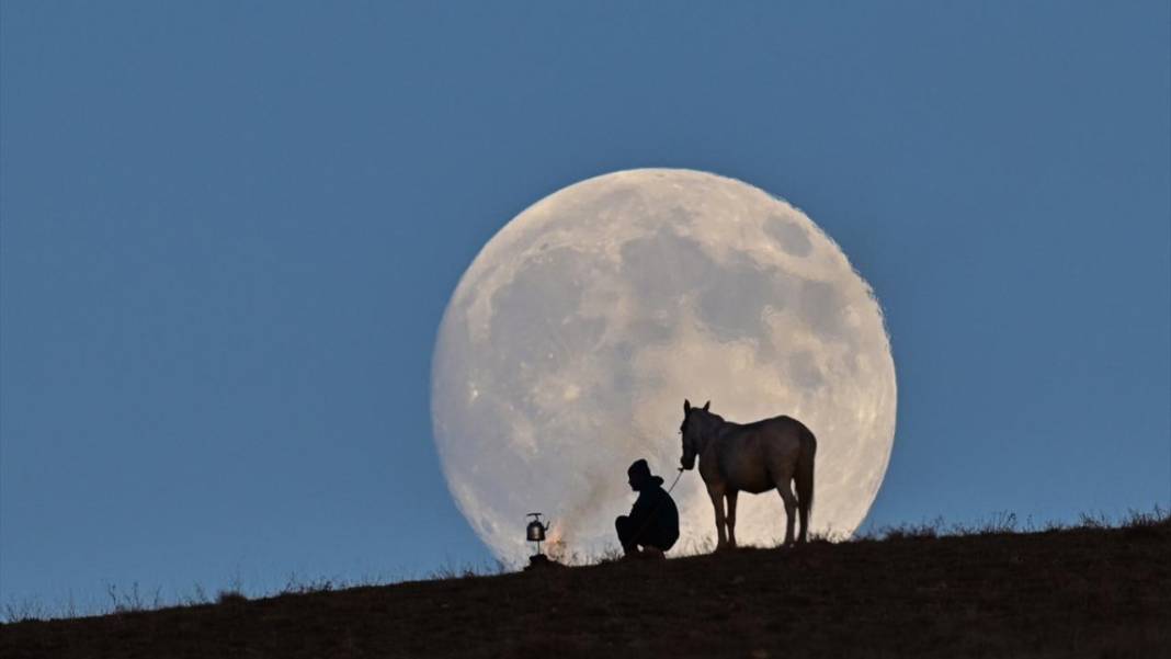 Türkiye'den Dolunay manzaraları 5