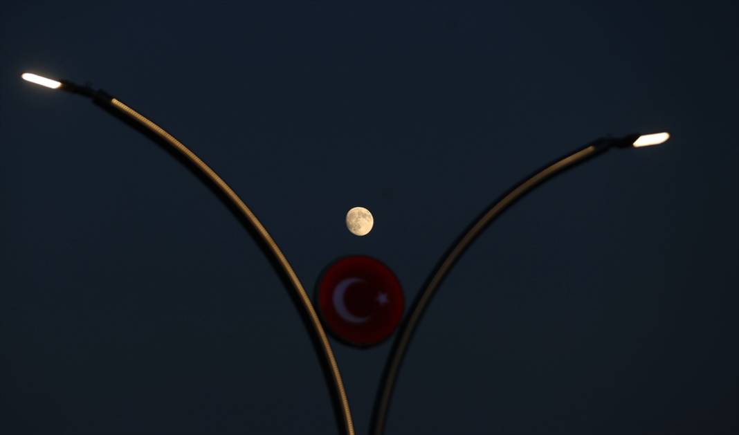 Türkiye'den Dolunay manzaraları 9