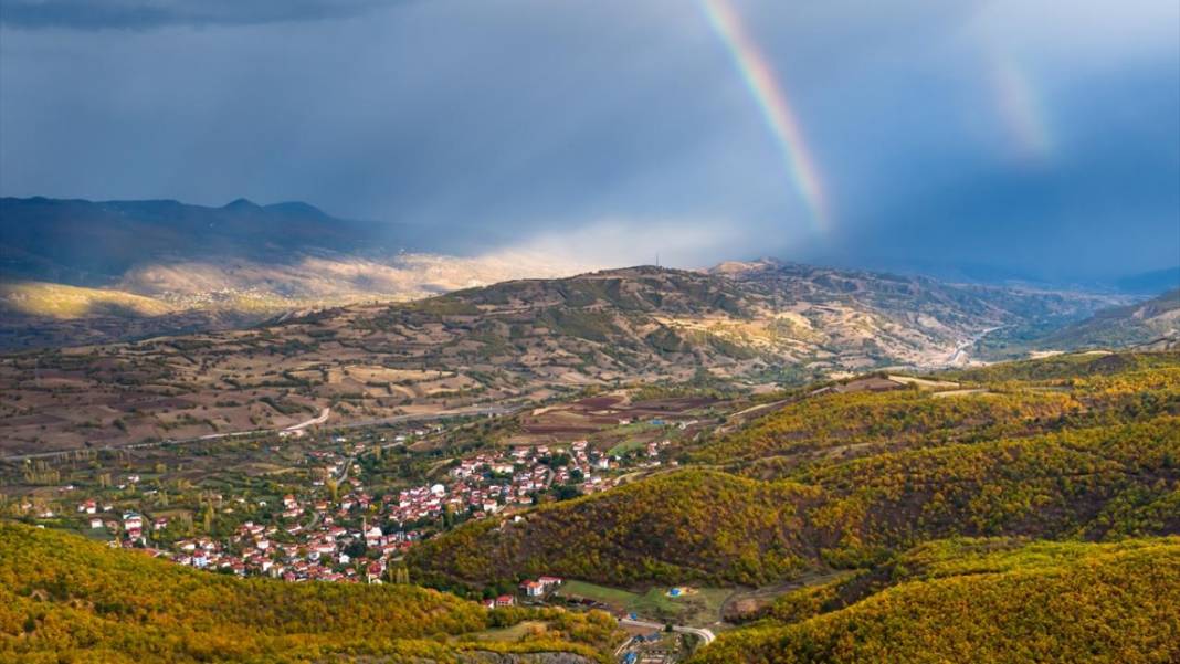 Amasya Boraboy Gölü'nde sonbahar güzelliği 12