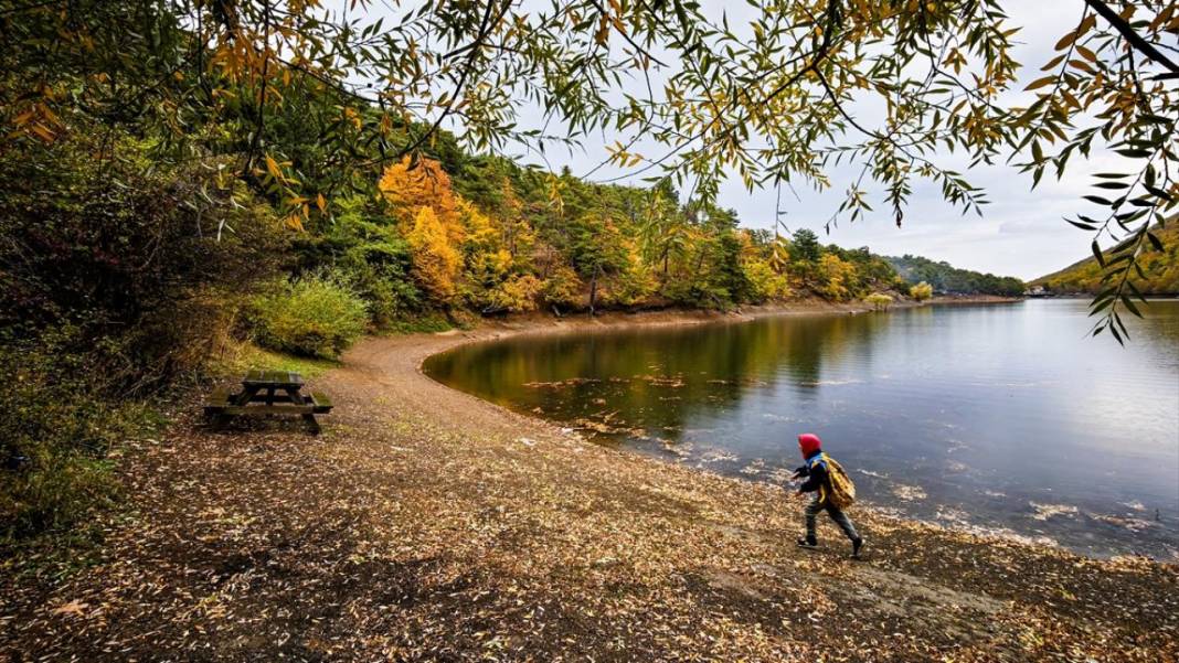 Amasya Boraboy Gölü'nde sonbahar güzelliği 15