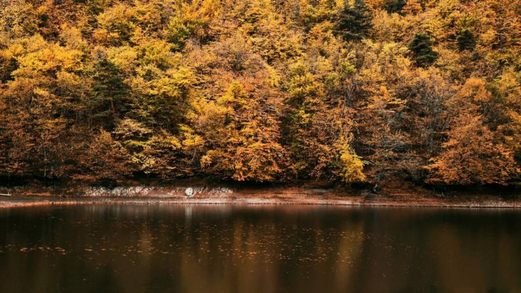 Amasya Boraboy Gölü'nde sonbahar güzelliği 16