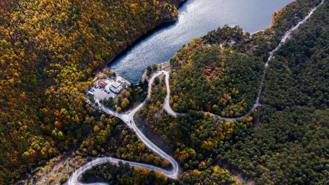 Amasya Boraboy Gölü'nde sonbahar güzelliği 4