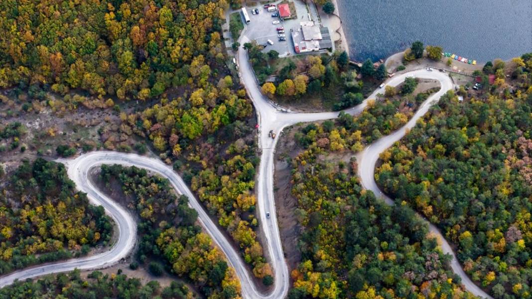 Amasya Boraboy Gölü'nde sonbahar güzelliği 5