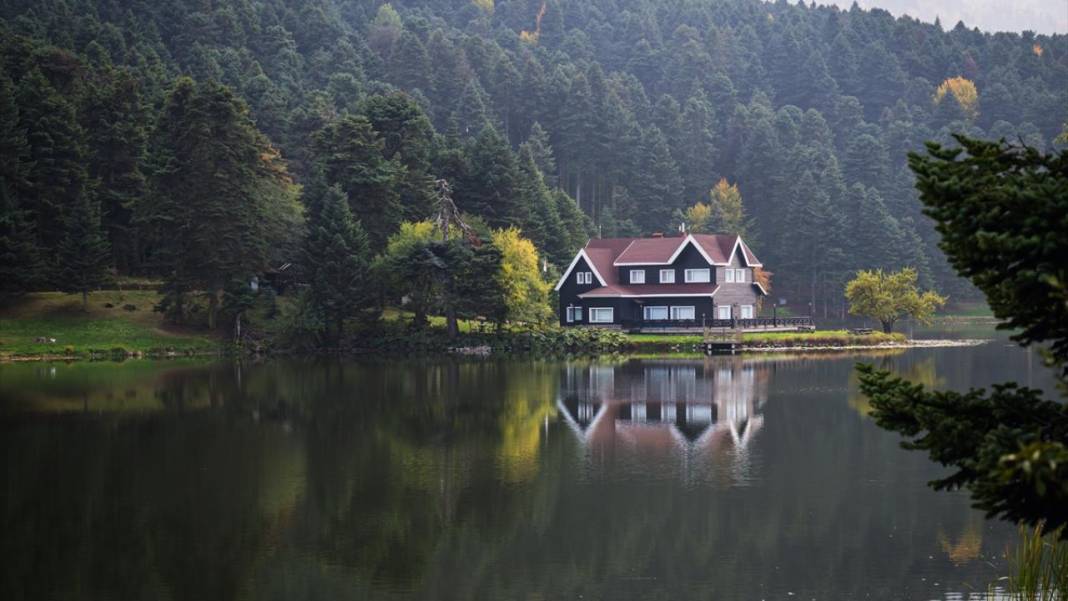 Bolu Gölcük Tabiat Parkı'nda sonbahar 2