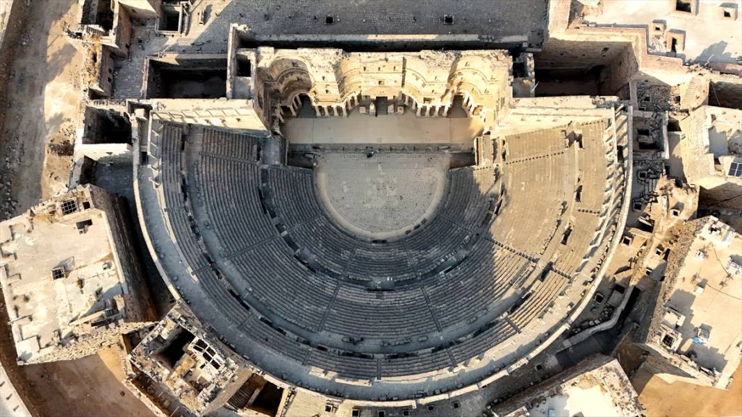 Busra Antik Kenti, Roma, Bizans ve İslam dönemi izlerini taşıyor 1