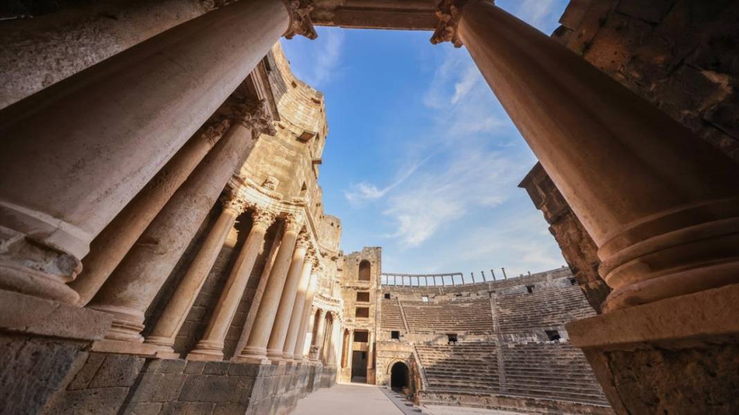 Busra Antik Kenti, Roma, Bizans ve İslam dönemi izlerini taşıyor 11