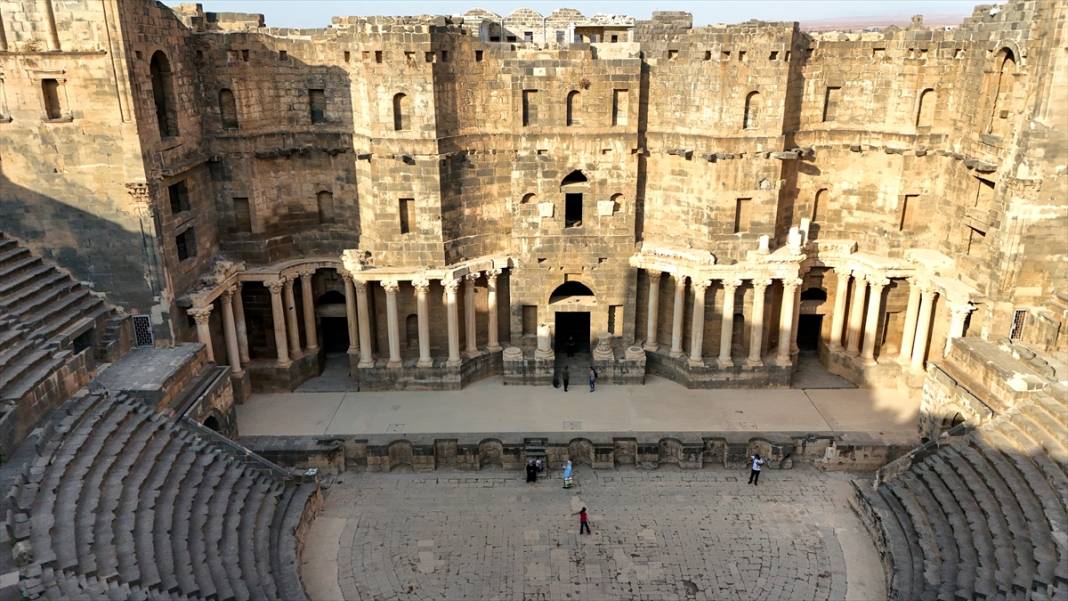 Busra Antik Kenti, Roma, Bizans ve İslam dönemi izlerini taşıyor 15