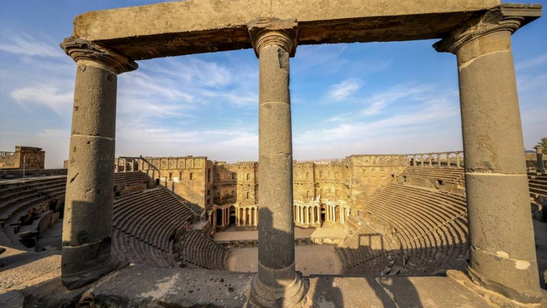 Busra Antik Kenti, Roma, Bizans ve İslam dönemi izlerini taşıyor 5