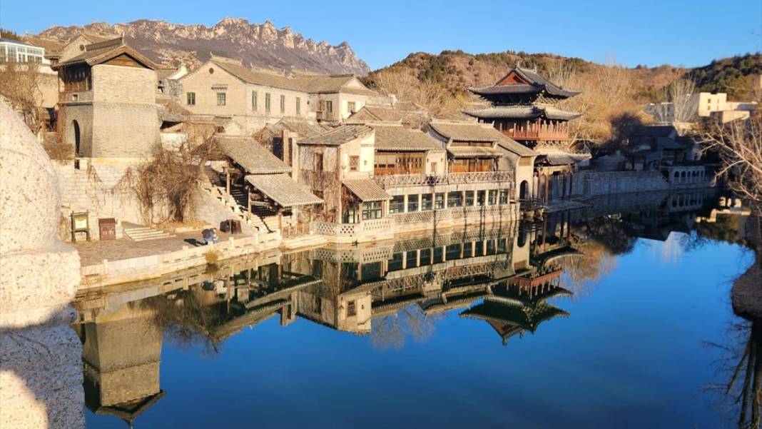 Çin Seddi ile buluşan Gubei Su Kasabası 1