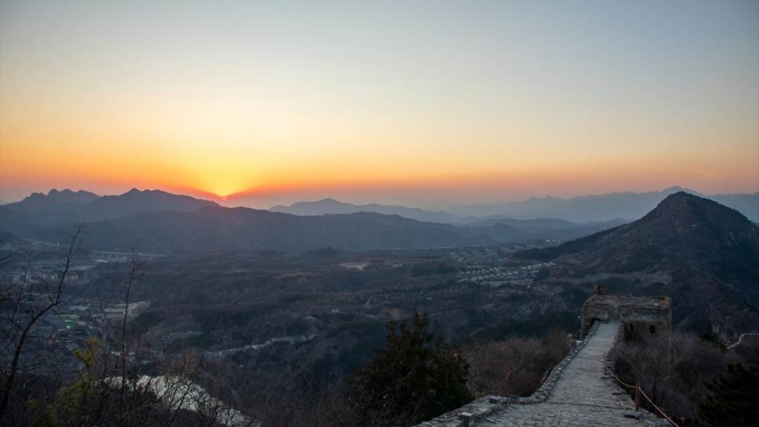 Çin Seddi ile buluşan Gubei Su Kasabası 13
