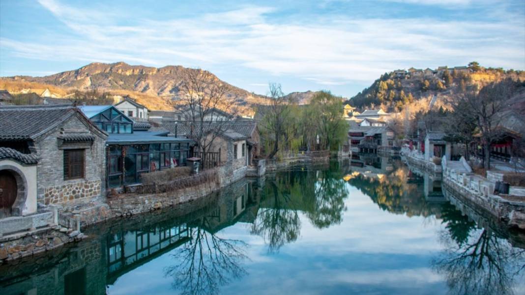 Çin Seddi ile buluşan Gubei Su Kasabası 2