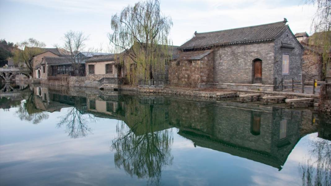 Çin Seddi ile buluşan Gubei Su Kasabası 7