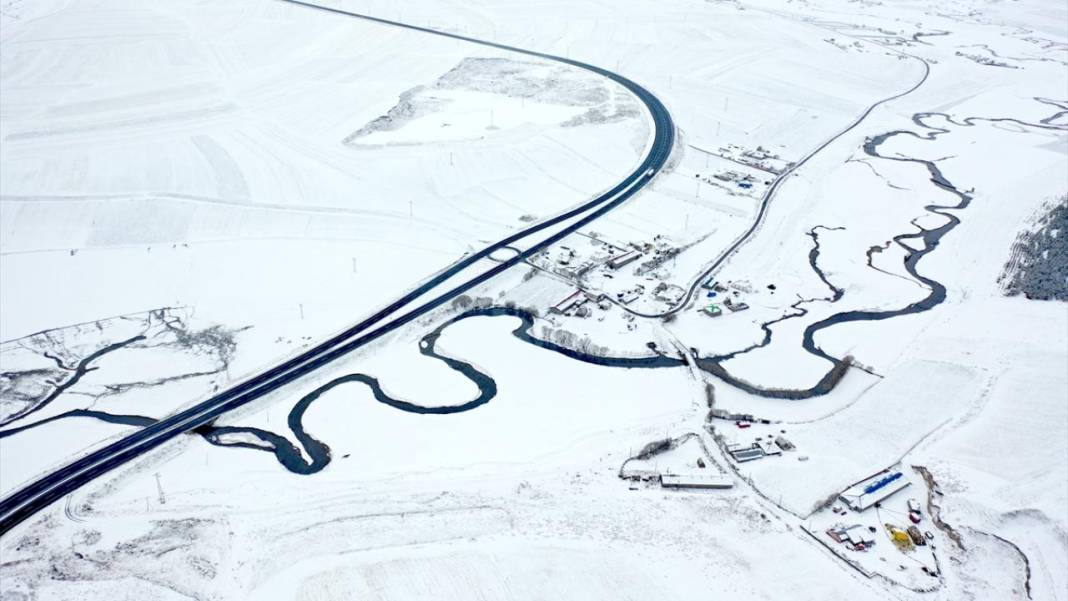 Kışın donmayan menderesler mahlukata can suyu oluyor 1