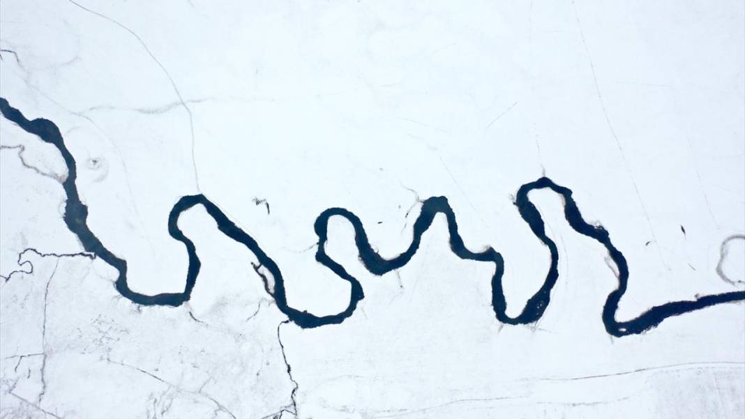 Kışın donmayan menderesler mahlukata can suyu oluyor 10