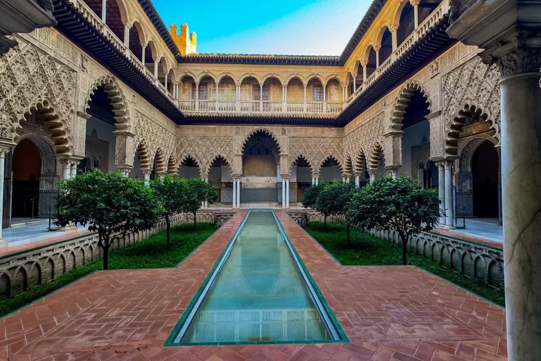 Sevilla'nın sembollerinden biri: Endülüs Alcazar Sarayı 10