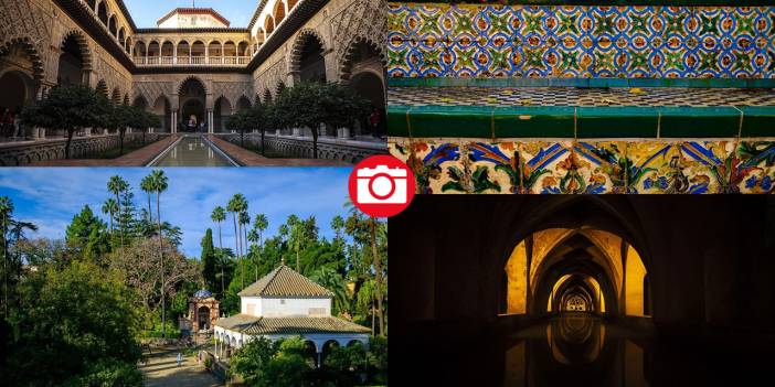 Sevilla'nın sembollerinden biri: Endülüs Alcazar Sarayı