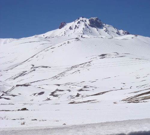 Tüm haşmetiyle Erciyes Dağı 1