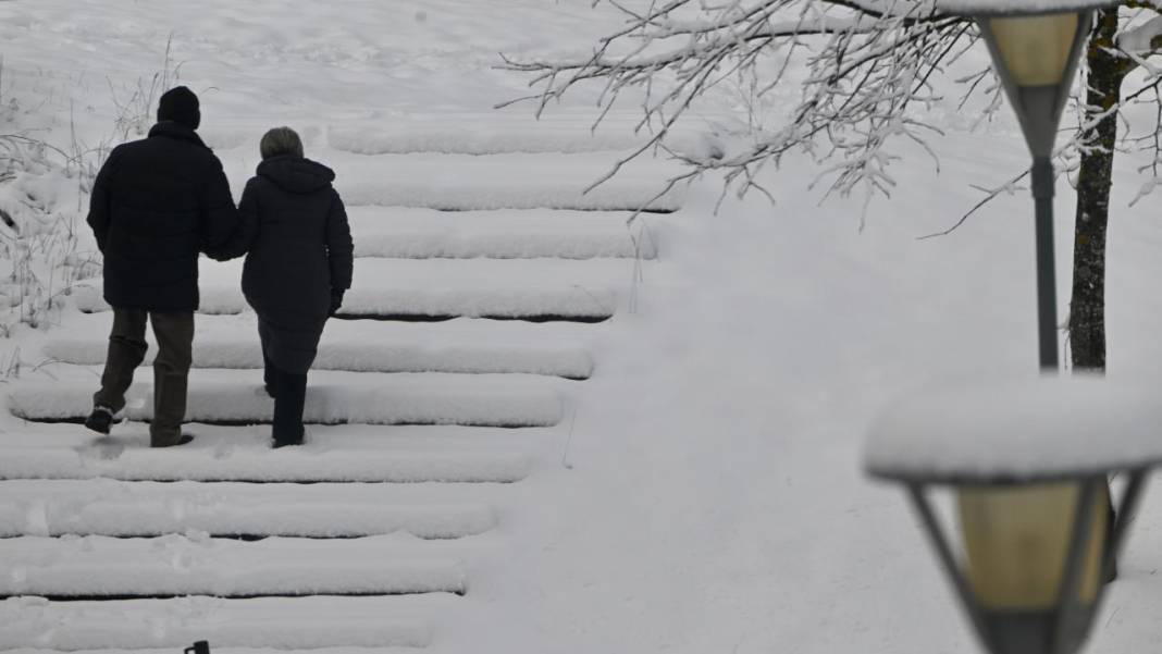 Beyaz rahmet kar, Topuk Yaylası'na da çok yakıştı 7