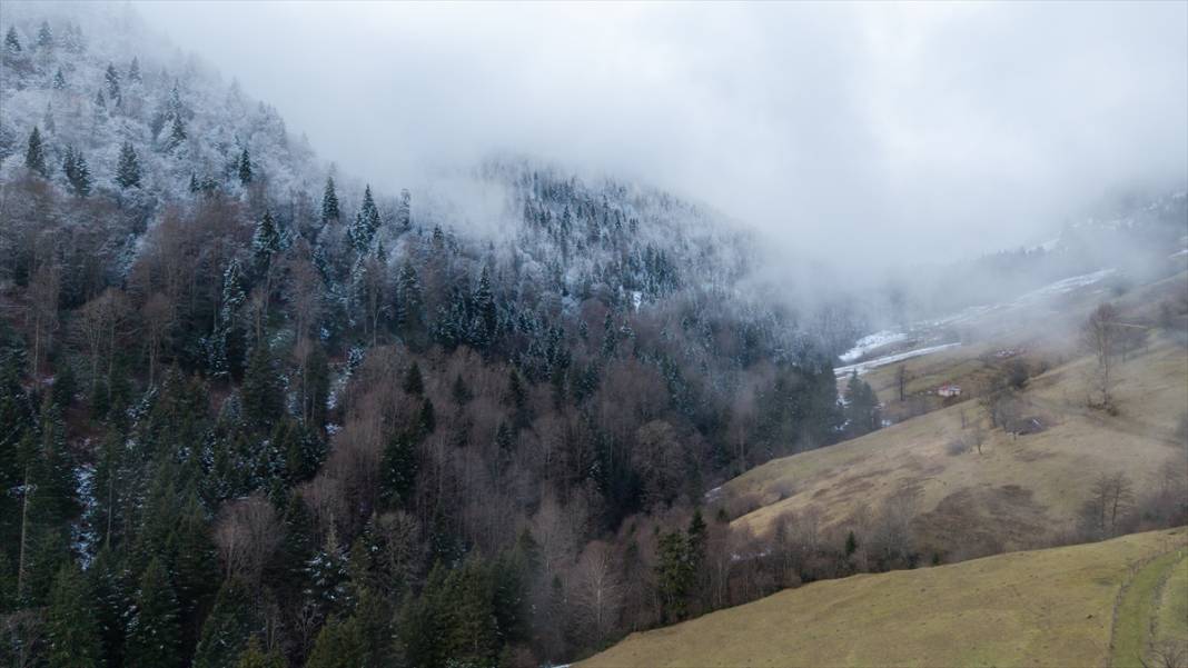 Kümbet Yaylası’nda yeşilden beyaza mevsim geçişi 12