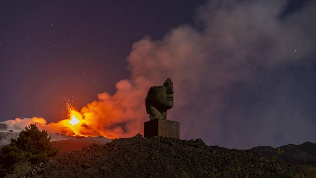 İtalya'daki Etna Yanardağı’nın volkanik faaliyeti devam ediyor 20