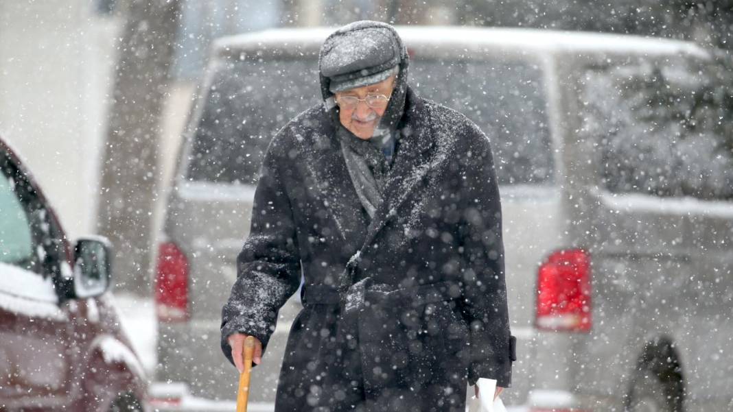 Yurdun çeşitli bölgelerinden kar manzaraları 8
