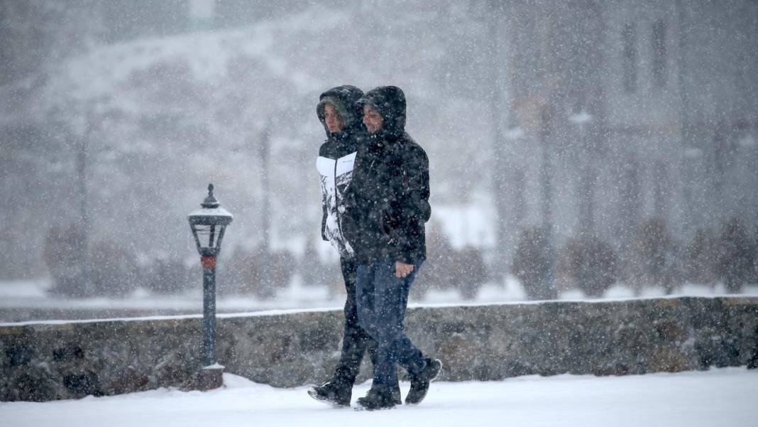 Yurdun çeşitli bölgelerinden kar manzaraları 9