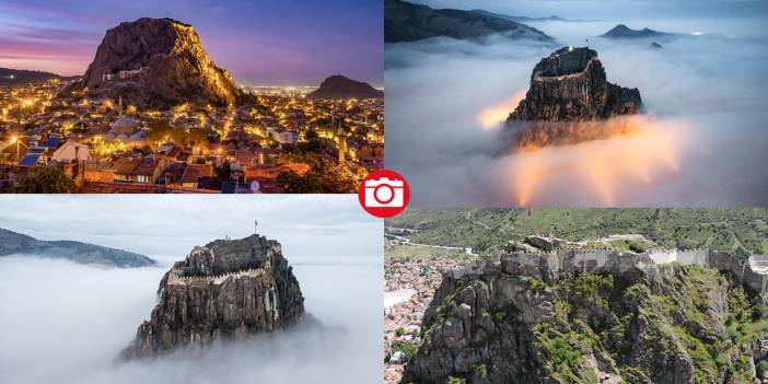 Afyonkarahisar Kalesi, sislerin arasında