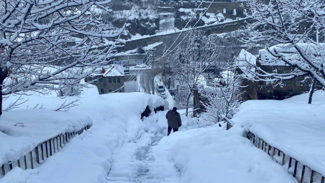 Yurtta beyaz rahmet kar yağışı ve soğuk hava etkili oluyor 14