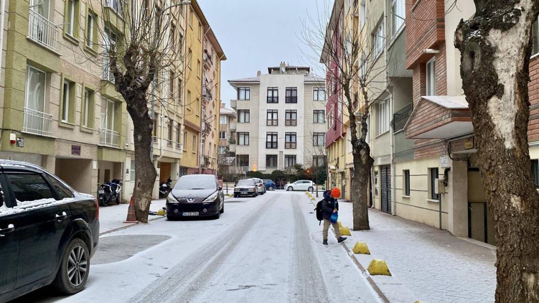 Yurtta beyaz rahmet kar yağışı ve soğuk hava etkili oluyor 16