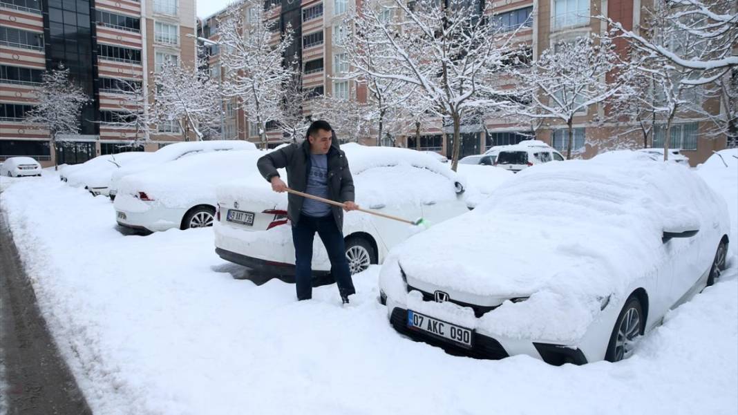 Yurtta beyaz rahmet kar yağışı ve soğuk hava etkili oluyor 2
