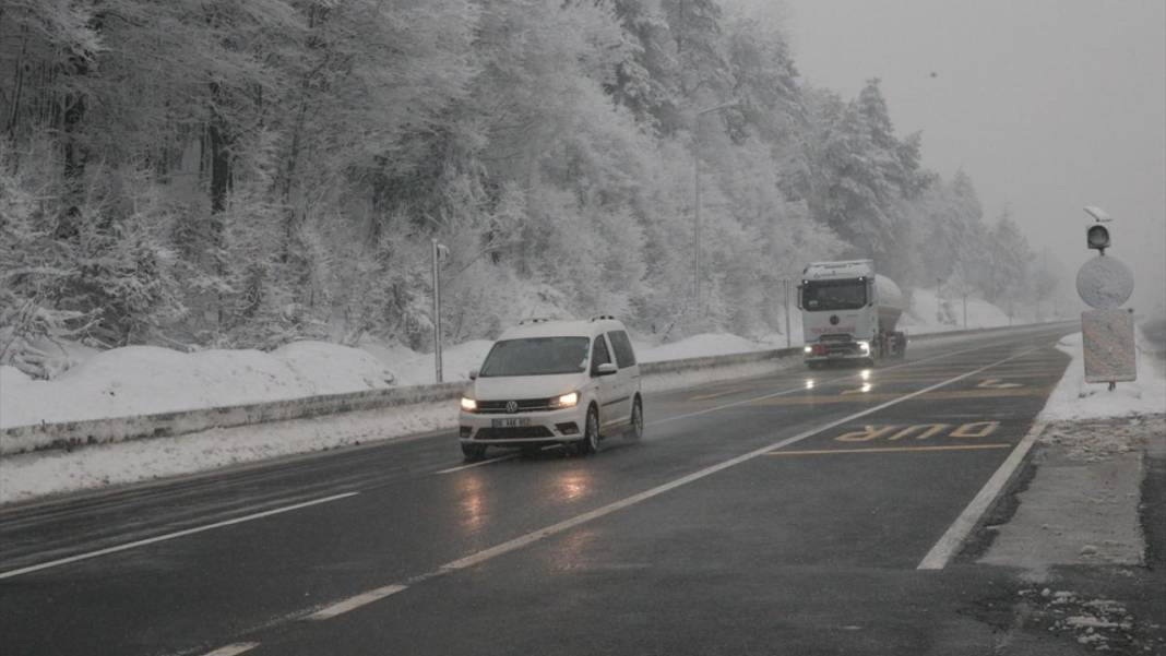 Yurtta beyaz rahmet kar yağışı ve soğuk hava etkili oluyor 7