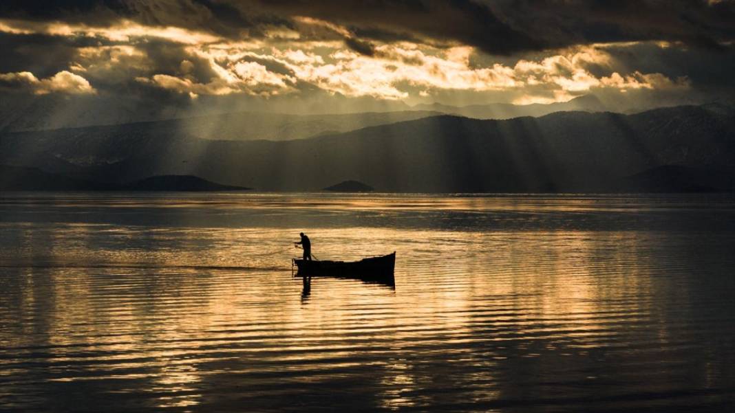 Beyşehir Gölü’nde gün batımı 3