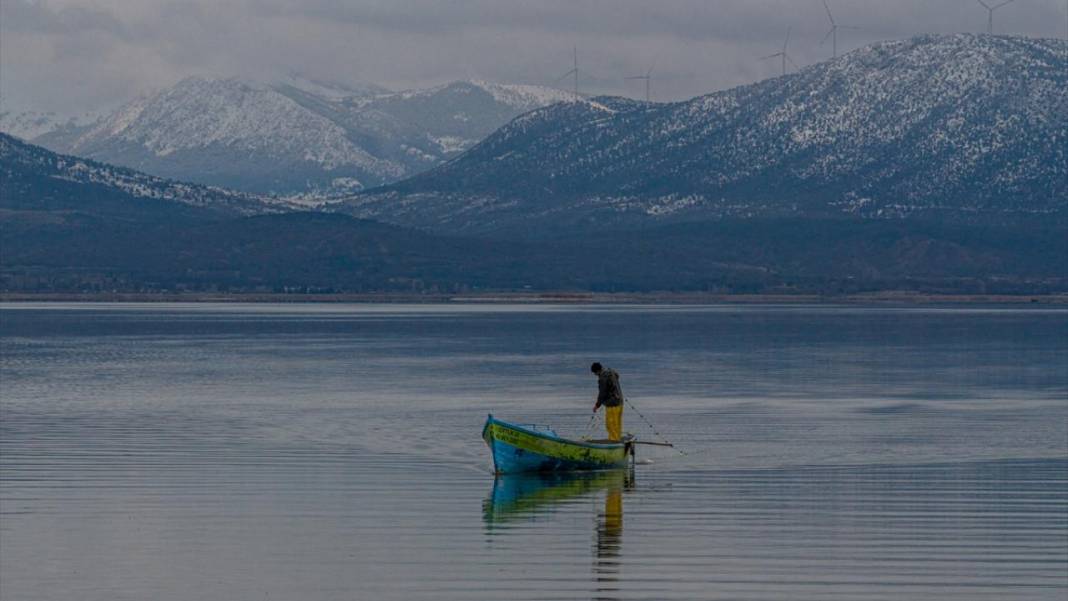 Beyşehir Gölü’nde gün batımı 4